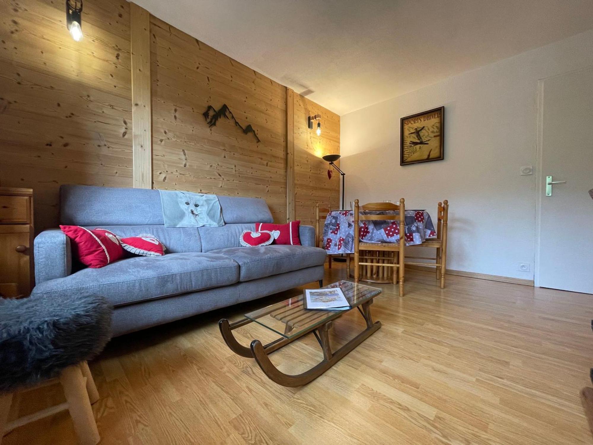 Apartamento Moderne T3 De 50M², Balcon Sud, Parking & Casier A Ski, Centre De Samoens - Fr-1-624-59 Exterior foto